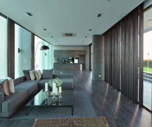 Hardwood floor installation