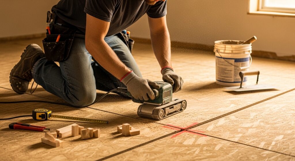 Subfloor Preparation