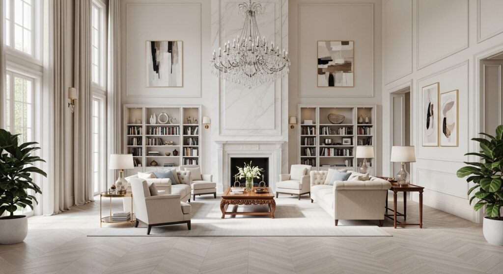 Hardwood floor installation