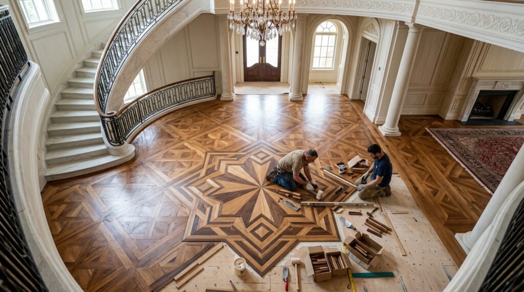 Wood Floor Installation