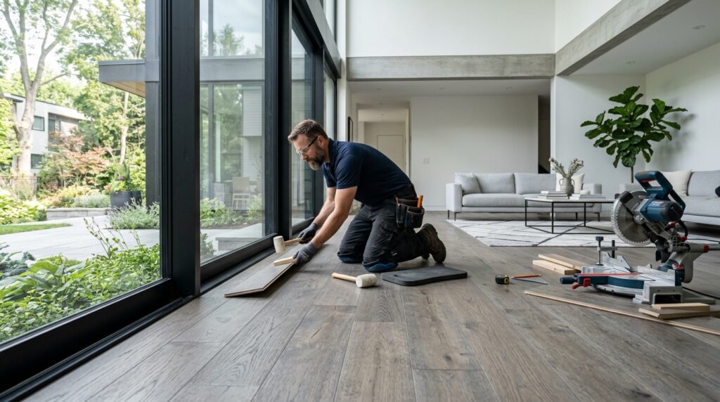 Wood Floor Installation